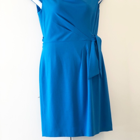 Lovely Royal Blue Tahari Arthur  S. Levine Dress Size:10 - Picture 6 of 13